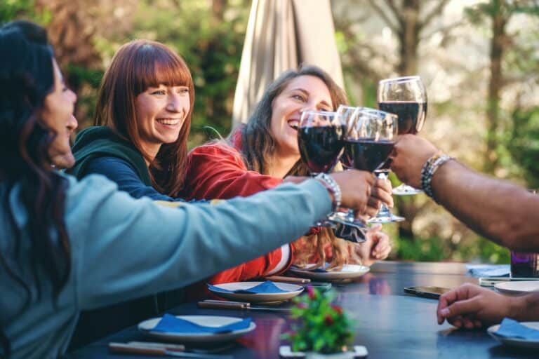 friends enjoying Galena Wine Tours while staying at our Bed and Breakfast