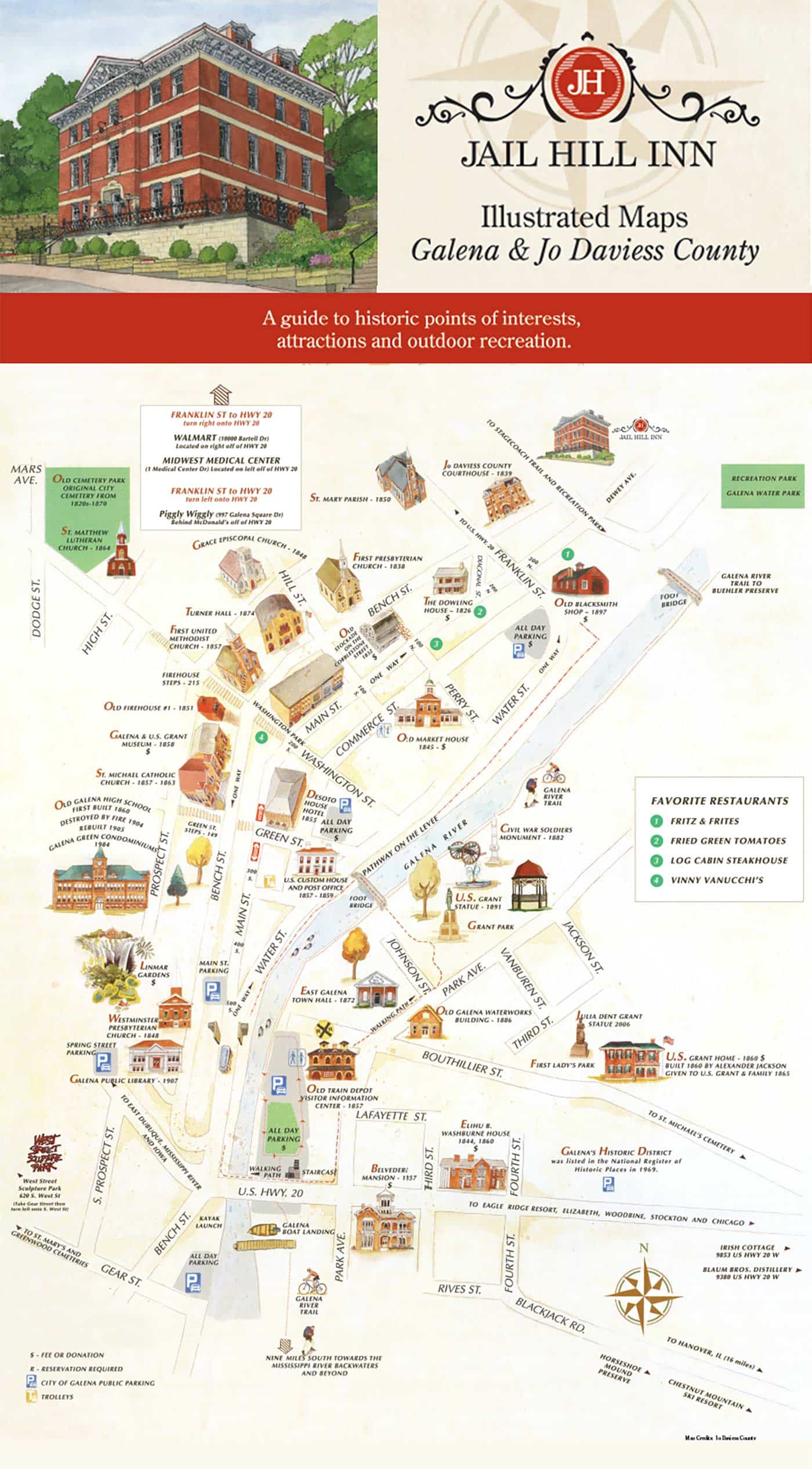 Illinois Tourist Attractions Map 60 Photos Cheapbeachtravel