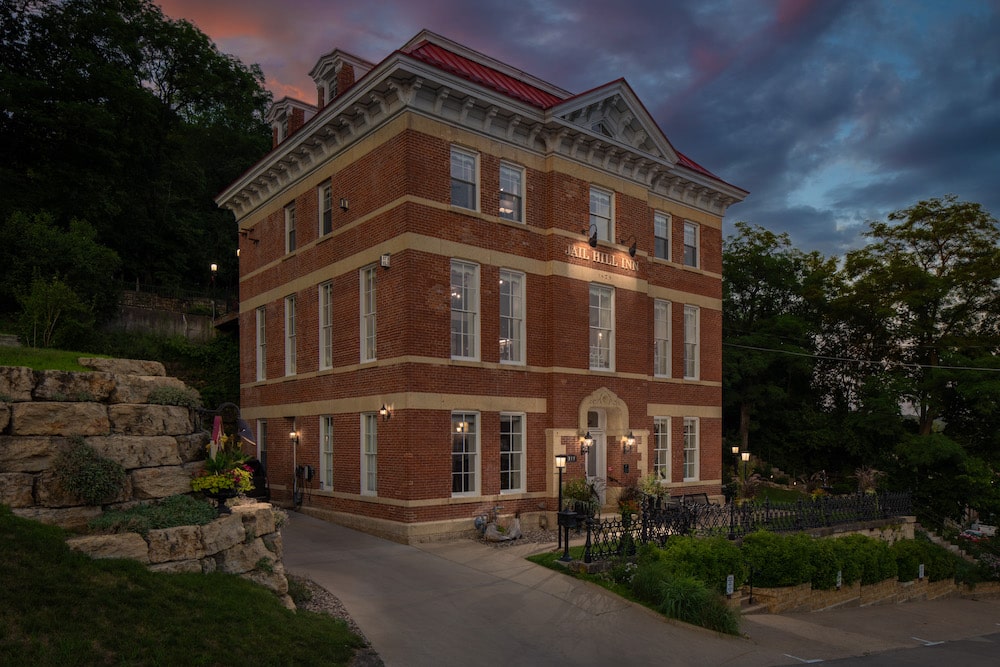 Exterior of our Galena IL Bed and Breakfast - the best place to stay for Civil War ReEnactments near Galena