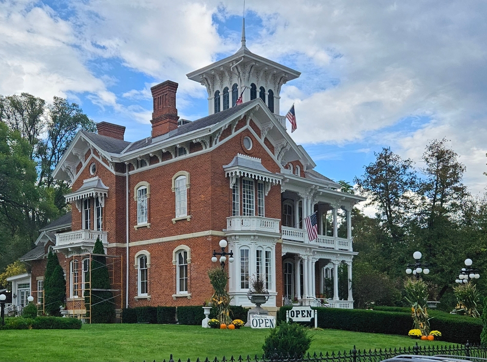Other than the Ulysses S. Grant Home, the Dowling House is another of the most famous historic Galena, Illinois attractions to see