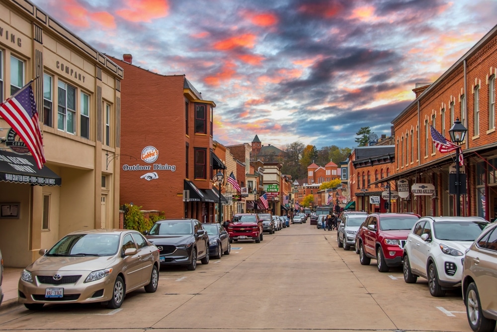 Downtown Galena - the best small town in Illinois