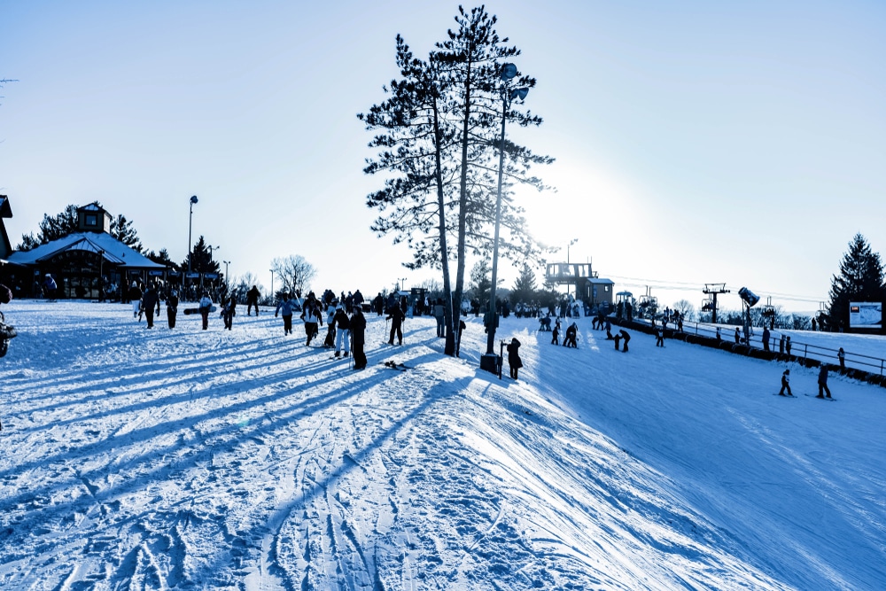 Galena Skiing at Chestnut Mountain Resort